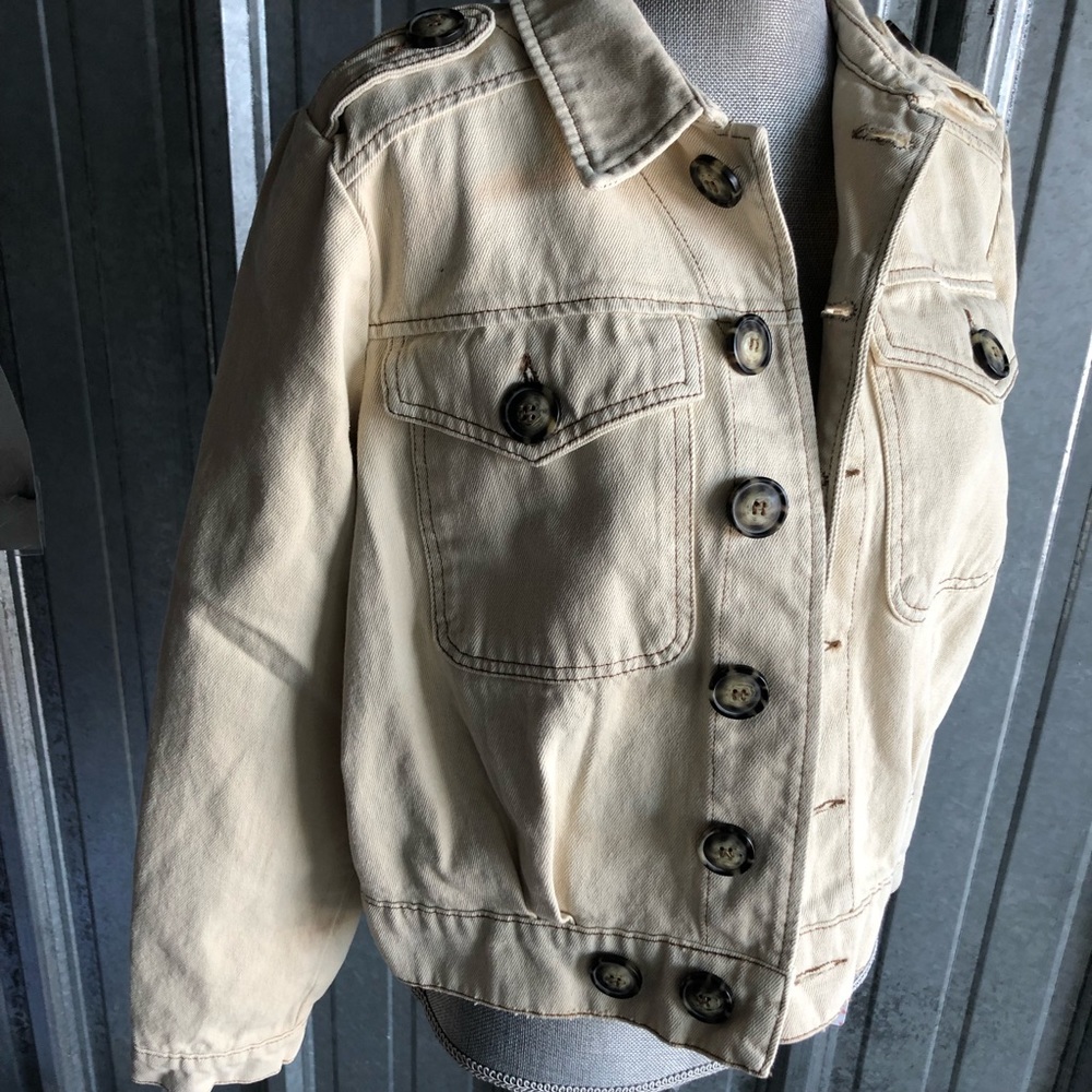 Free People Jean Jacket Sz S - Picture 6 of 6